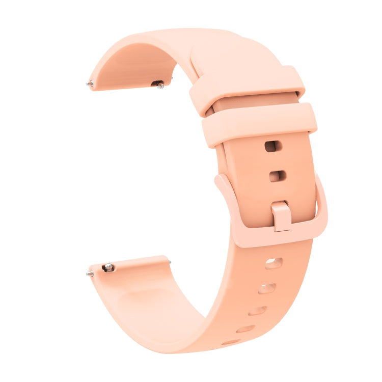 For Xiaomi Haylou GST LS09B 22mm Solid Color Soft Silicone Watch Band
