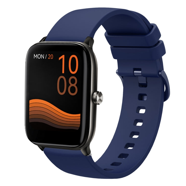 For Xiaomi Haylou GST LS09B 22mm Solid Color Soft Silicone Watch Band