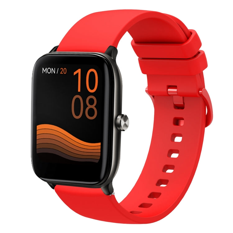 For Xiaomi Haylou GST LS09B 22mm Solid Color Soft Silicone Watch Band