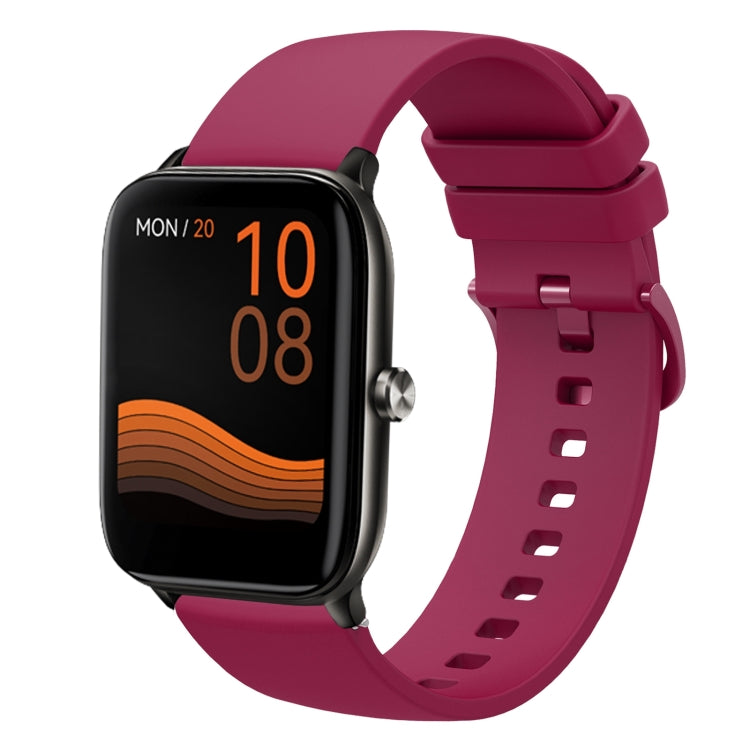 For Xiaomi Haylou GST LS09B 22mm Solid Color Soft Silicone Watch Band