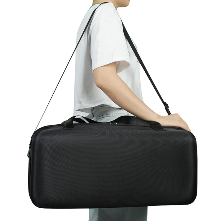for JBL PartyBox On-The-Go Shockproof Hard EVA Storage Bag Carrying Box with Microphone Bag