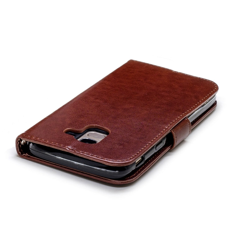 Plum Blossom Pattern Diamond Encrusted Leather Case for Samsung Galaxy J6 (2018) , with Holder & Card Slots