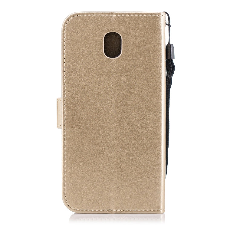 Plum Blossom Pattern Diamond Encrusted Leather Case for Samsung Galaxy J5& J530 , with Holder & Card Slots