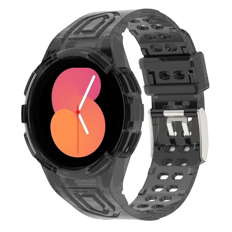 For Samsung Galaxy Watch5 40mm Armor Integrated TPU Double-Pin Buckle Smart Watch Band