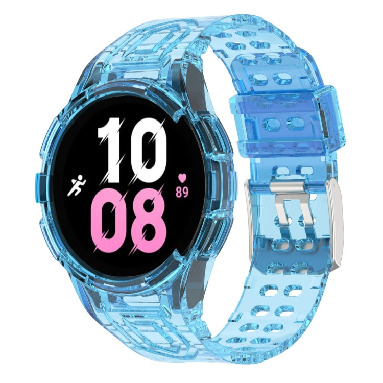 For Samsung Galaxy Watch5 44mm Armor Integrated TPU Double-Pin Buckle Smart Watch Band