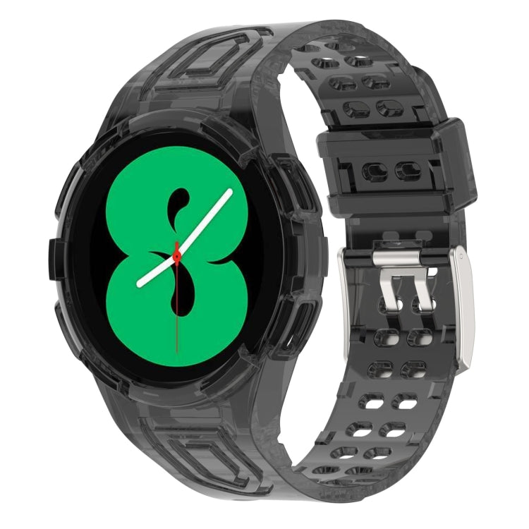 For Samsung Galaxy Watch4 40mm Armor Integrated TPU Double-Pin Buckle Smart Watch Band