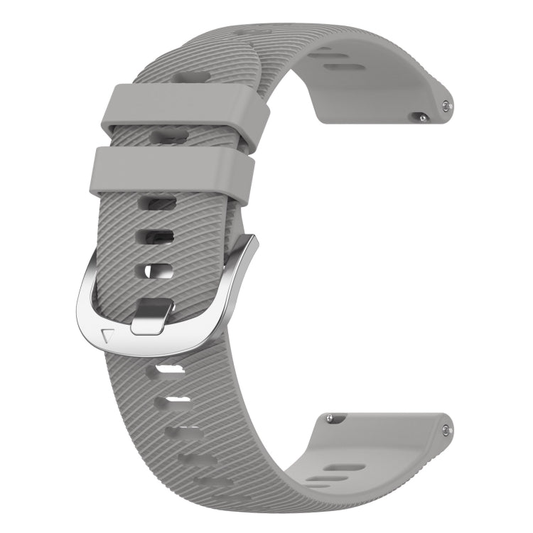 For Garmin Venu 2 Plus 20mm Solid Color Soft Silicone Watch Band