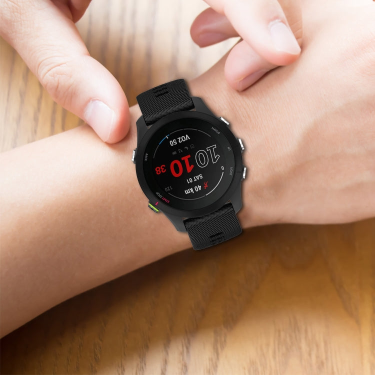 For Garmin Venu SQ 20mm Solid Color Soft Silicone Watch Band