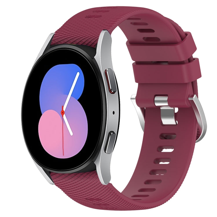 For Samsung Galaxy Watch 46mm 22mm Solid Color Soft Silicone Watch Band