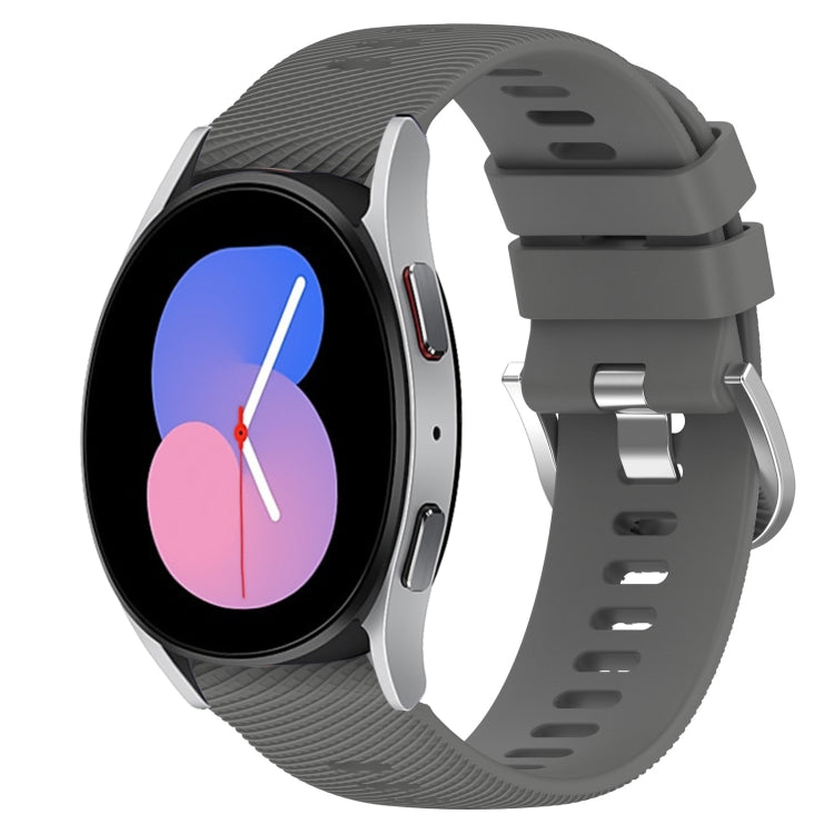 For Samsung Galaxy Watch 46mm 22mm Solid Color Soft Silicone Watch Band