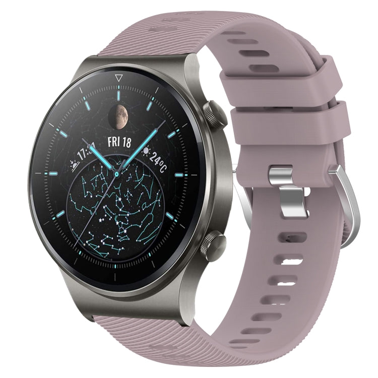 For Huawei GT2 Pro 22mm Solid Color Soft Silicone Watch Band