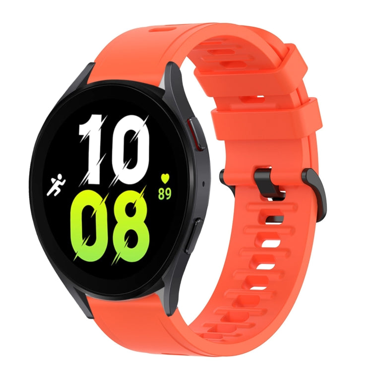 For Samsung Galaxy Watch 5 40mm 20mm Solid Color Soft Silicone Watch Band