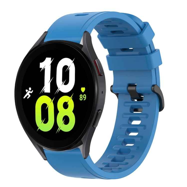 For Samsung Galaxy Watch 5 40mm 20mm Solid Color Soft Silicone Watch Band