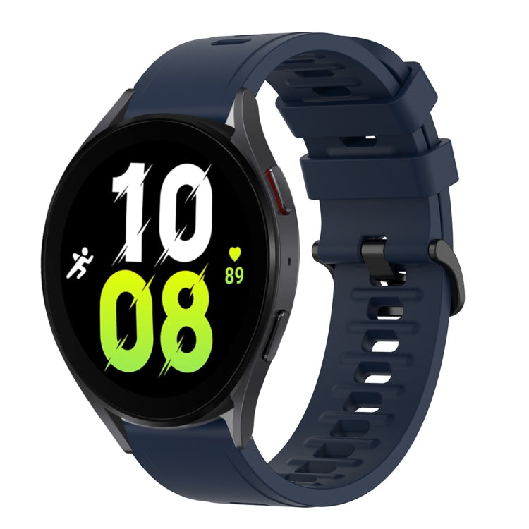 For Samsung Galaxy Watch 5 40mm 20mm Solid Color Soft Silicone Watch Band