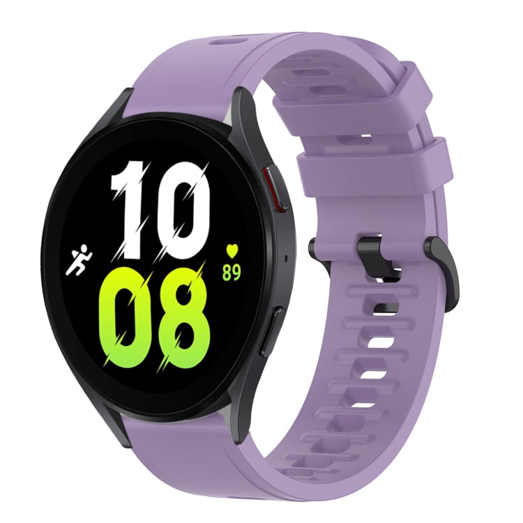 For Samsung Galaxy Watch 5 40mm 20mm Solid Color Soft Silicone Watch Band