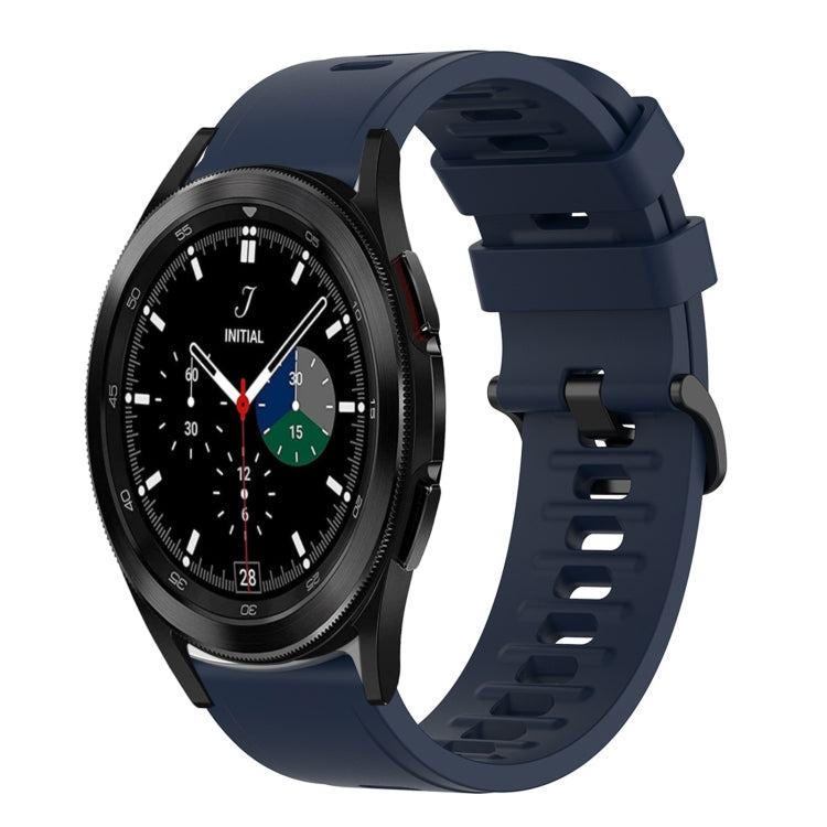 For Samsung Galaxy Watch 4 40mm 20mm Solid Color Soft Silicone Watch Band
