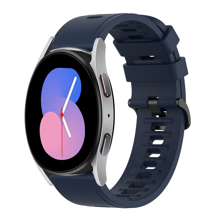 For Samsung Galaxy Watch 42mm 20mm Solid Color Soft Silicone Watch Band