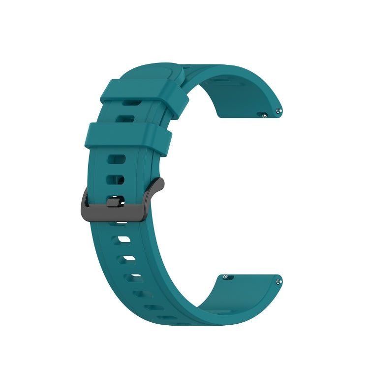 For Garmin Venu 2 Plus 20mm Solid Color Soft Silicone Watch Band