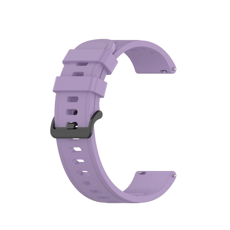For Garmin Venu SQ 20mm Solid Color Soft Silicone Watch Band