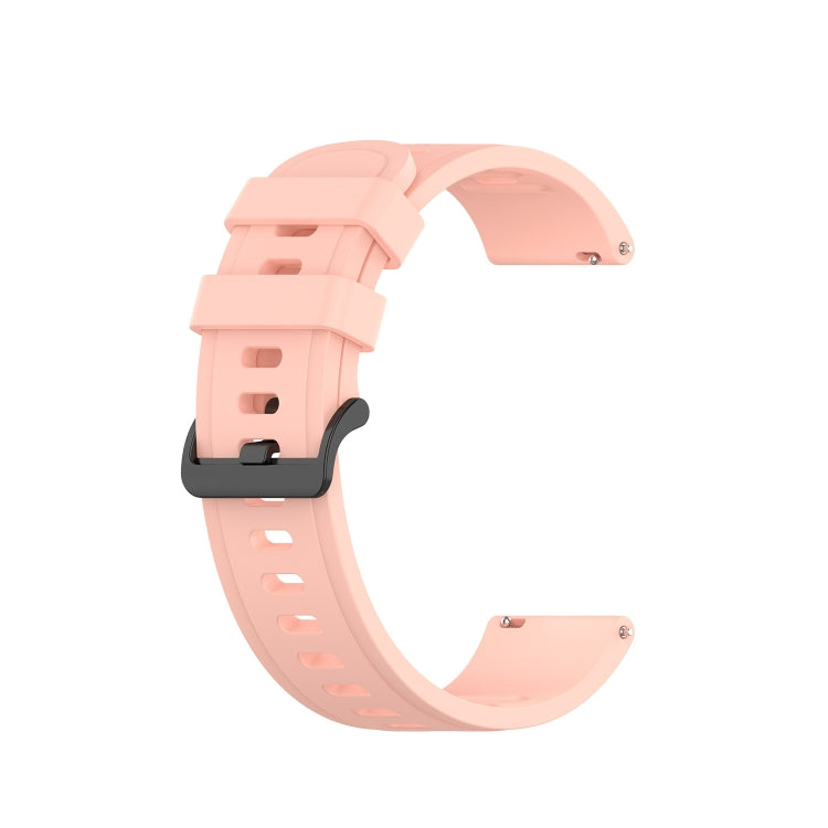 For Amazfit GTS 2 20mm Solid Color Soft Silicone Watch Band