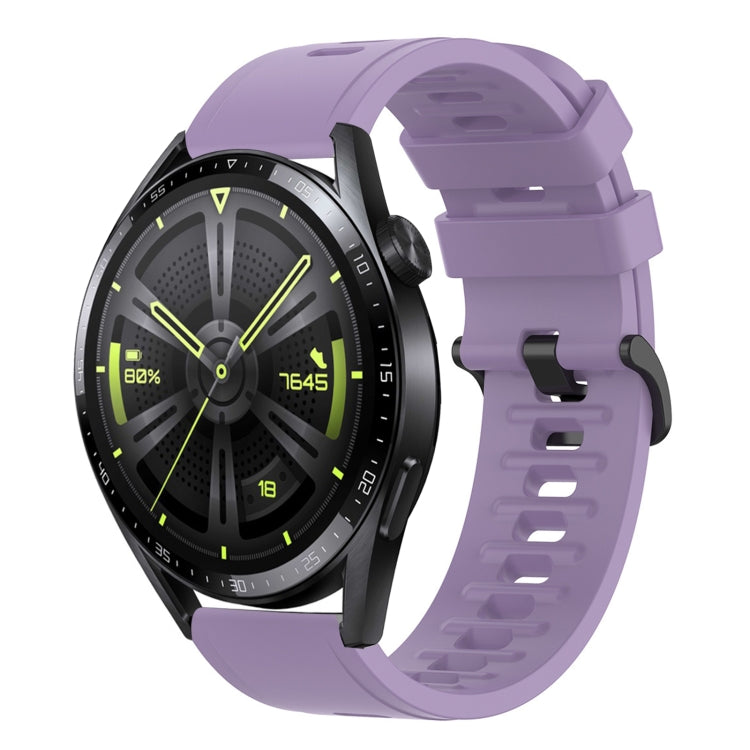 For Huawei Watch GT3 46mm 22mm Solid Color Soft Silicone Watch Band