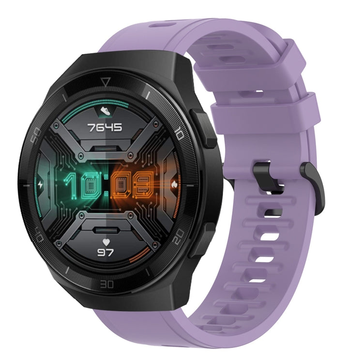 For Huawei Watch GT 2E 22mm Solid Color Soft Silicone Watch Band