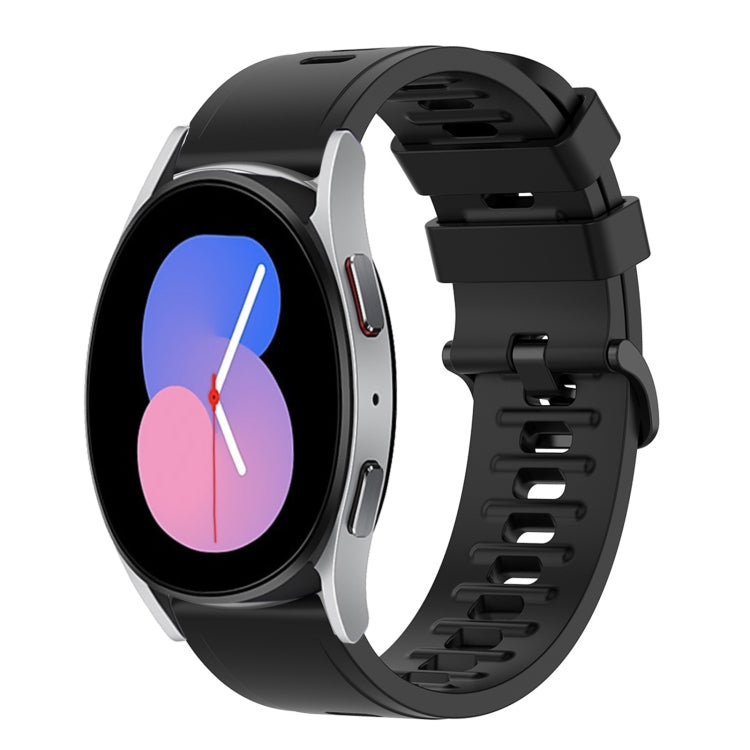 For Samsung Galaxy Watch 46mm 22mm Solid Color Soft Silicone Watch Band