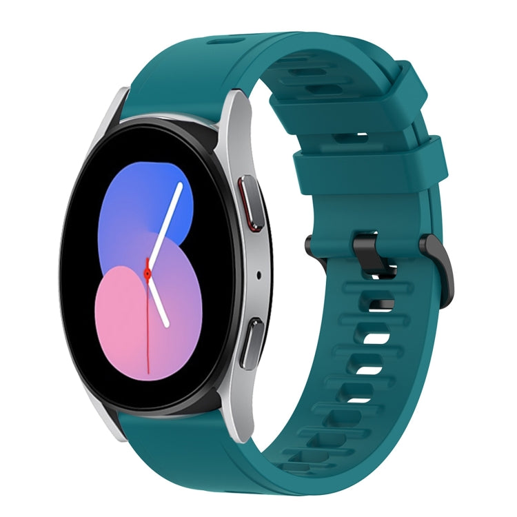 For Samsung Galaxy Watch 46mm 22mm Solid Color Soft Silicone Watch Band
