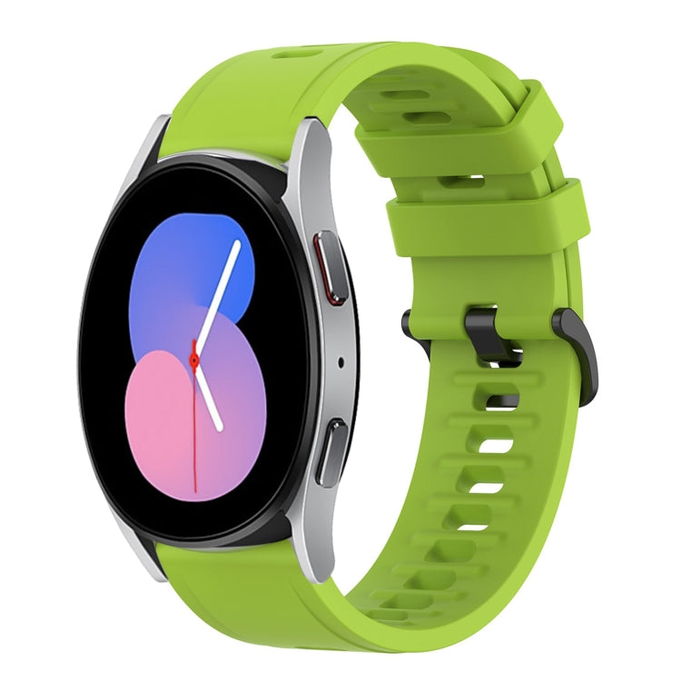 For Samsung Galaxy Watch 46mm 22mm Solid Color Soft Silicone Watch Band
