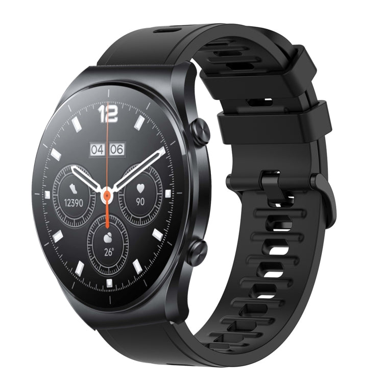 For Xiaomi MI Watch S1 22mm Solid Color Soft Silicone Watch Band