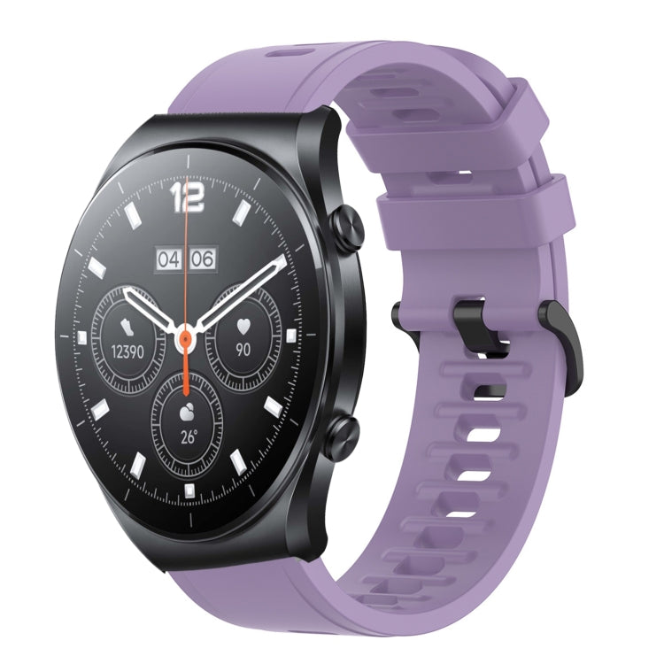 For Xiaomi MI Watch S1 22mm Solid Color Soft Silicone Watch Band