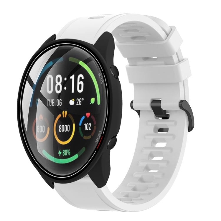 For Xiaomi MI Watch Color 22mm Solid Color Soft Silicone Watch Band