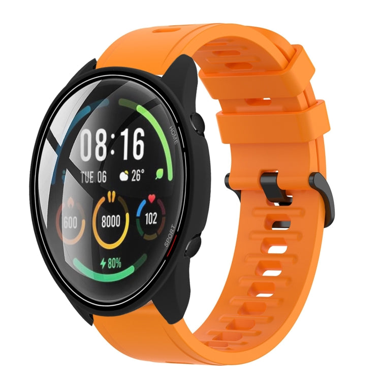 For Xiaomi MI Watch Color 22mm Solid Color Soft Silicone Watch Band