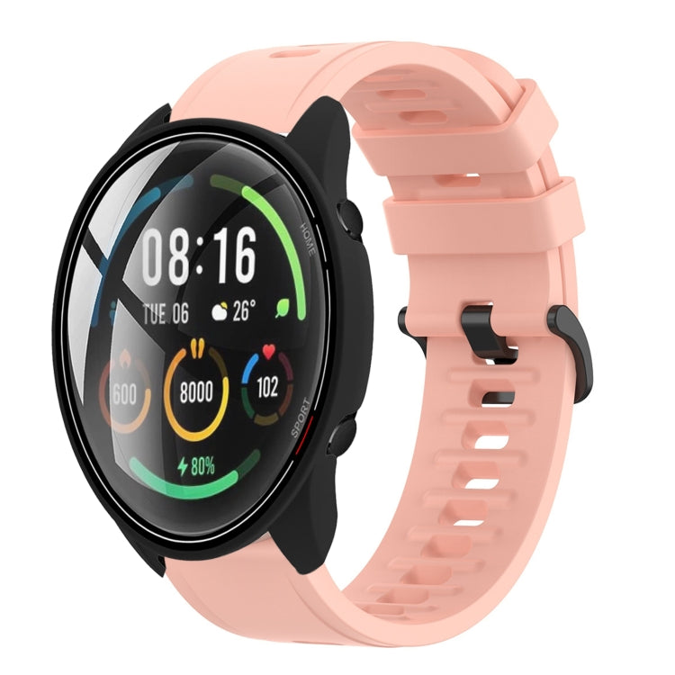 For Xiaomi MI Watch Color 22mm Solid Color Soft Silicone Watch Band