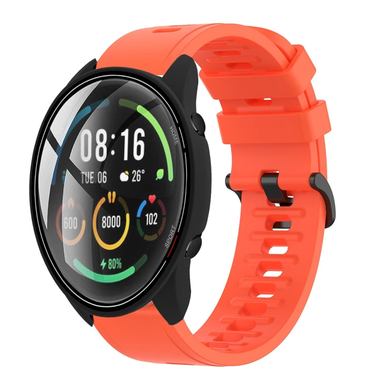 For Xiaomi MI Watch Color 22mm Solid Color Soft Silicone Watch Band