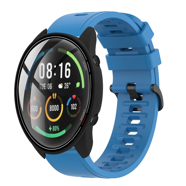 For Xiaomi MI Watch Color 22mm Solid Color Soft Silicone Watch Band