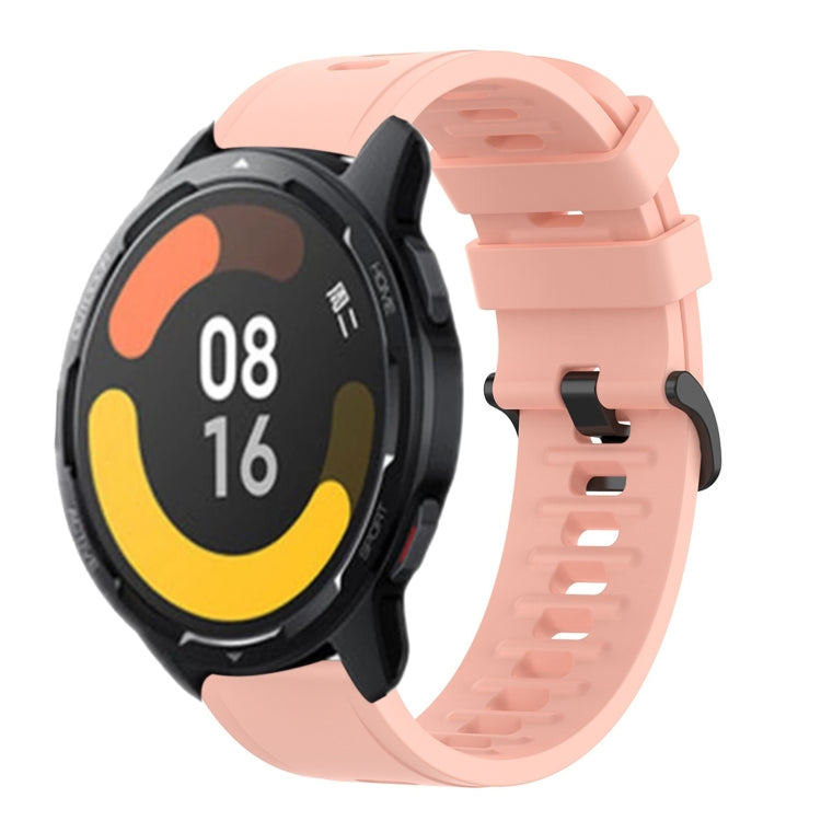 For Xiaomi MI Watch S1 Pro 22mm Solid Color Soft Silicone Watch Band