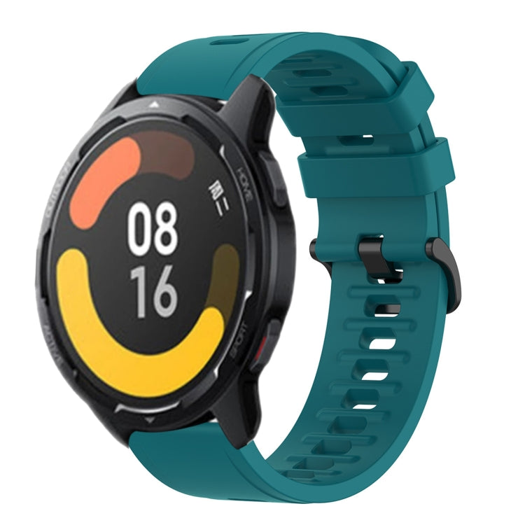 For Xiaomi MI Watch S1 Pro 22mm Solid Color Soft Silicone Watch Band