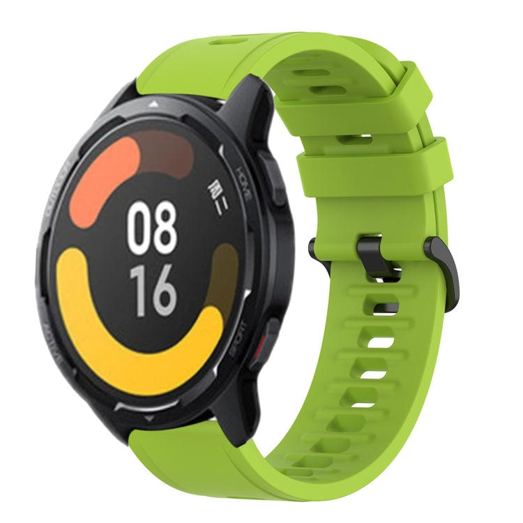 For Xiaomi MI Watch S1 Pro 22mm Solid Color Soft Silicone Watch Band