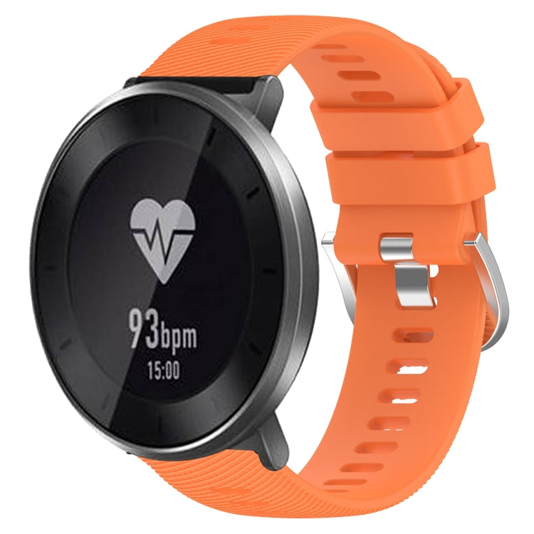 For Honor S1 18mm Solid Color Silicone Watch Band