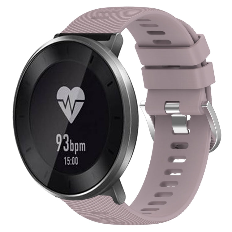 For Honor S1 18mm Solid Color Silicone Watch Band