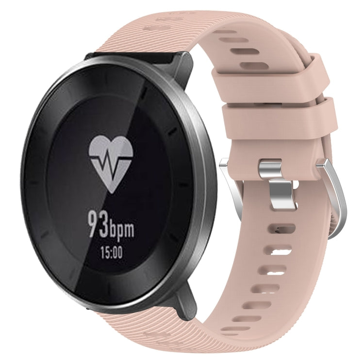 For Honor S1 18mm Solid Color Silicone Watch Band
