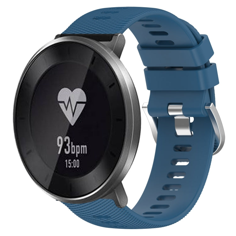 For Honor S1 18mm Solid Color Silicone Watch Band