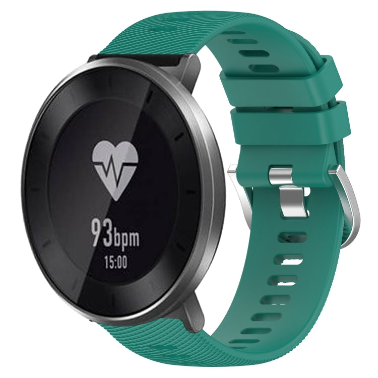For Honor S1 18mm Solid Color Silicone Watch Band