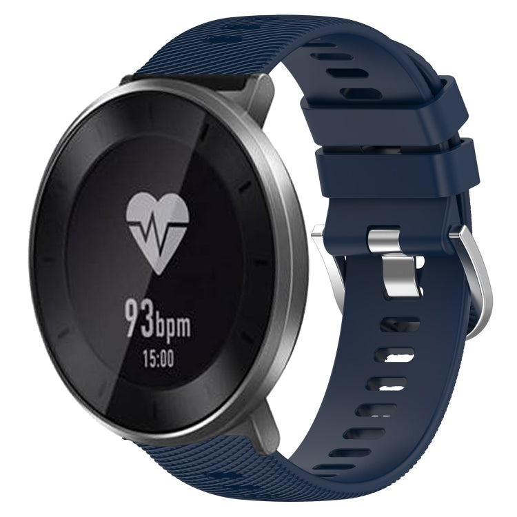 For Honor S1 18mm Solid Color Silicone Watch Band