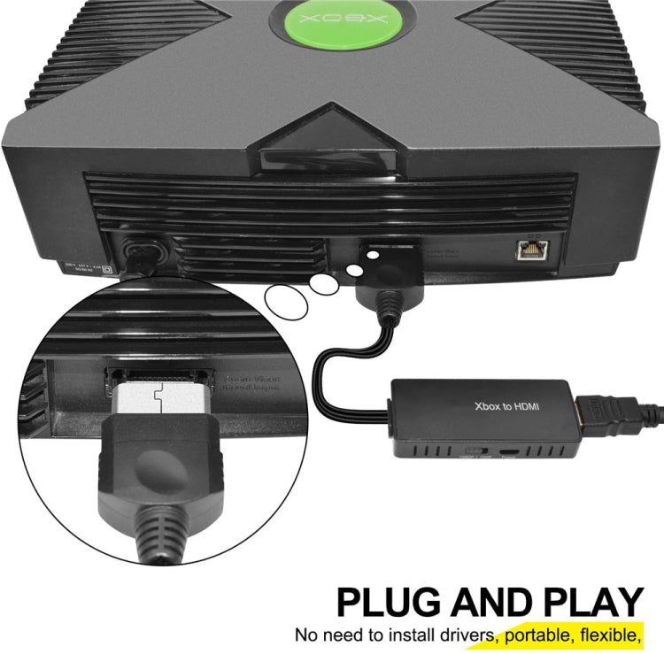 For XBOX Generation Retro Game Console to HDMI HD Video Converter