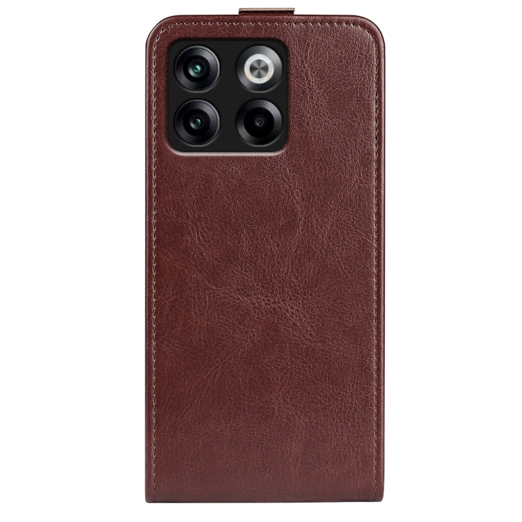 For OnePlus Ace Pro R64 Texture Single Vertical Flip Leather Phone Case