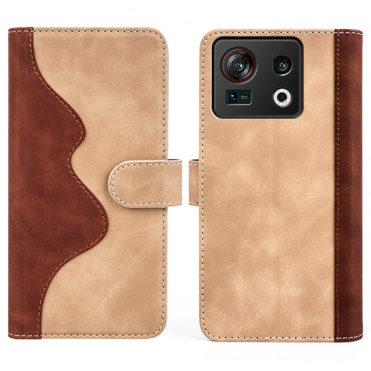 For ZTE Nubia Z40S Pro Stitching Horizontal Flip Leather Phone Case