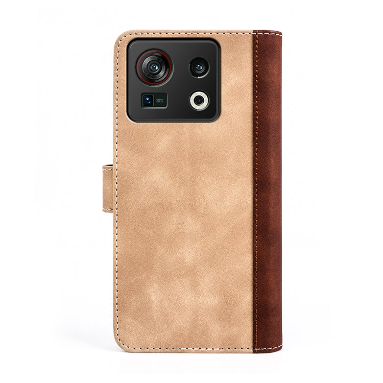 For ZTE Nubia Z40S Pro Stitching Horizontal Flip Leather Phone Case