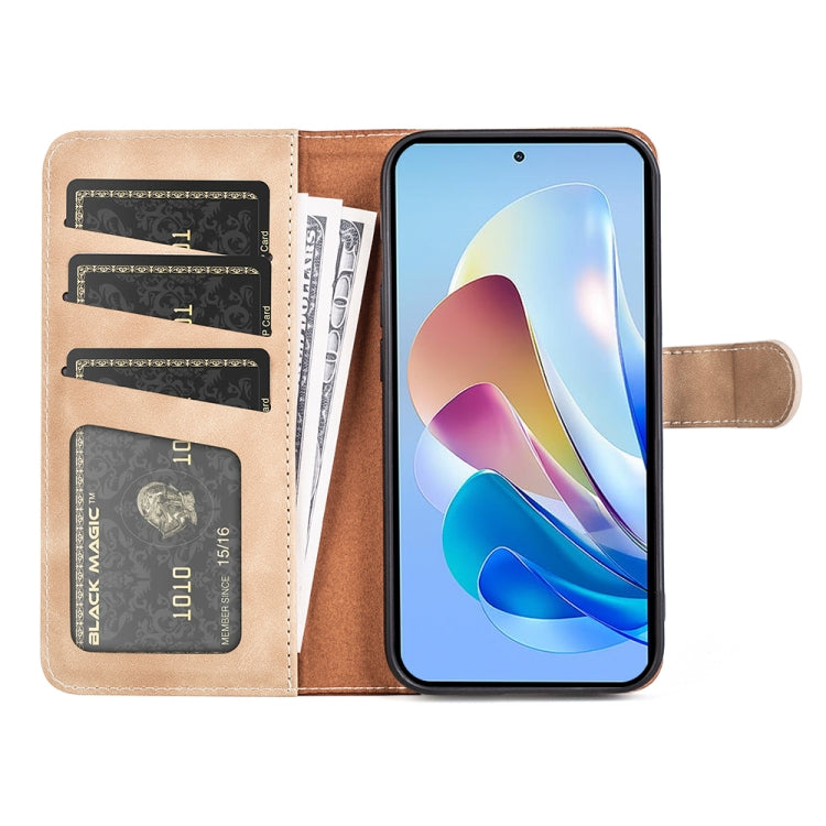 For ZTE Nubia Z40S Pro Stitching Horizontal Flip Leather Phone Case